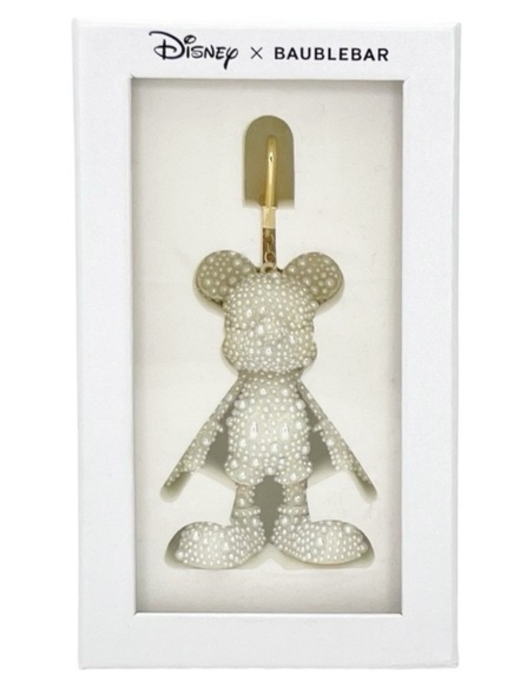 Disney x BaubleBar Pearl Mickey Keychain 🤍✨